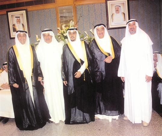 خالد الدغيشم وعبدالله الدغيشم يهنئان
