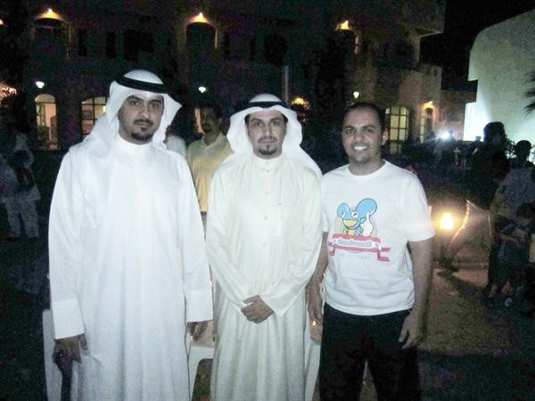 بدر المطيري وبدر البربر وخالد النصافي يتقدمون الحضور ﻿