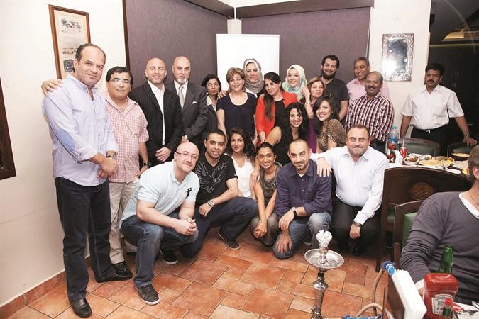 لقطة تذكارية لموظفي رعد وافيوني﻿