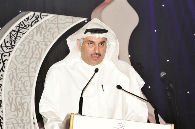 مدير عام تلفزيون الوطن ماجد العصفور ملقيا كلمته