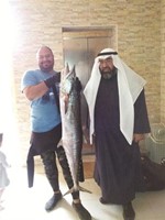 سليمان الكندري مع والده﻿
