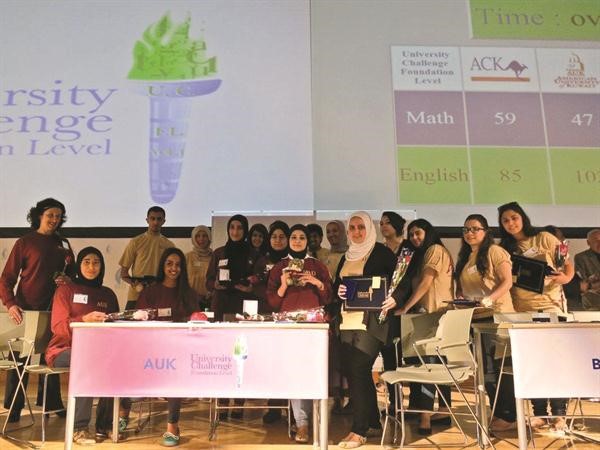 الجامعة الامريكية دائما تميز وريادة﻿