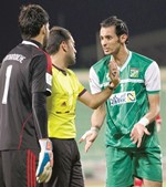 فهد الرشيدي الغائب الوحيد عن مواجهة اتحاد العاصمة	 الازرقكوم ﻿