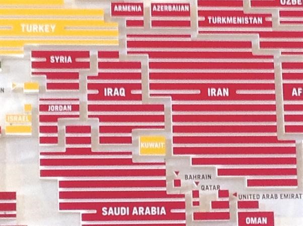 الكويت باللون الاصفر في حرية الصحافة وتقترب من الاحمر﻿