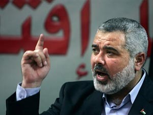 هنية يدعو إلى إستراتيجية بديلة غير التنازل عن الأراضي