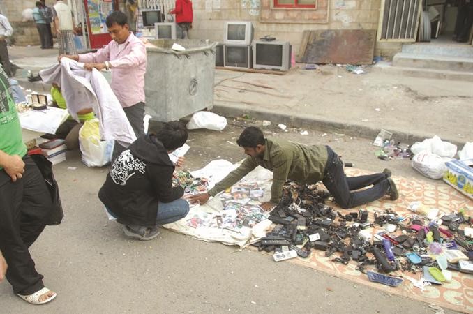 جهود للقضاء على ظاهرة الباعةالجائلين