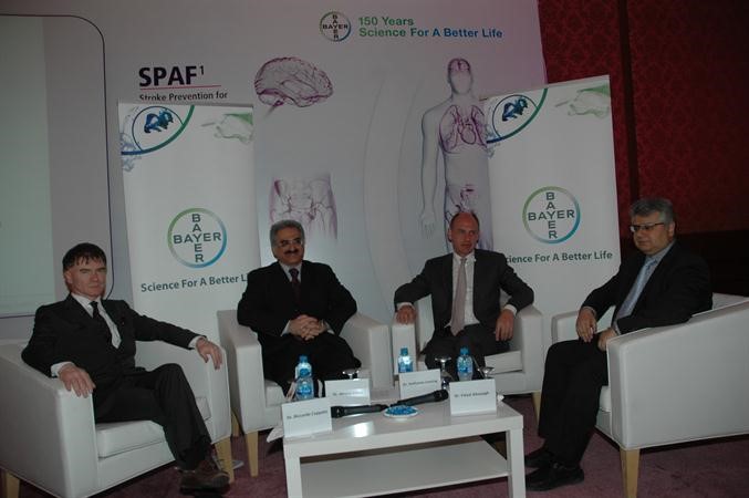  المتحدثون في المؤتمر الصحافي للتوعية بامراض السكتة الدماغية	انور الكندري ﻿
