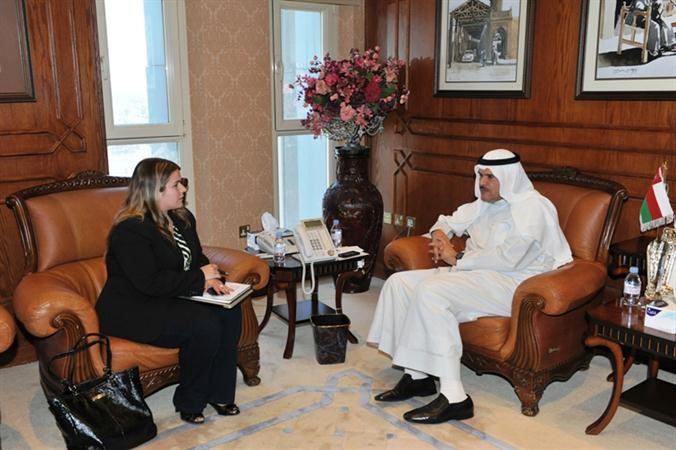 الشيخ سلمان الحمود مستقبلا زبلاتينا ديميتروفاركشيف 
