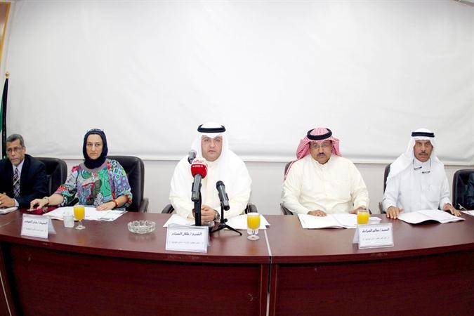 الشيخ طلال المحمد يتراس اجتماعات الجمعية العمومية 