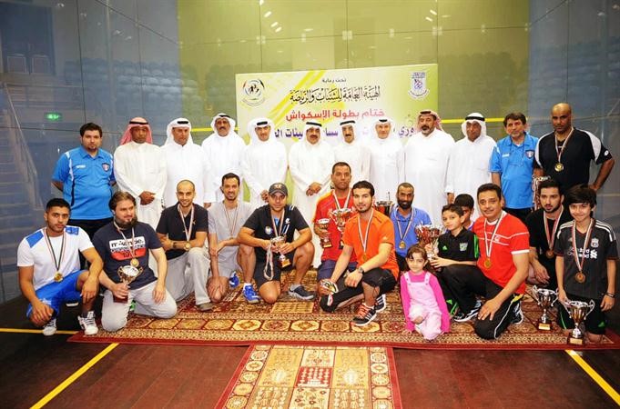 الفرق المتوجة بالالقاب بعد ختام البطولة