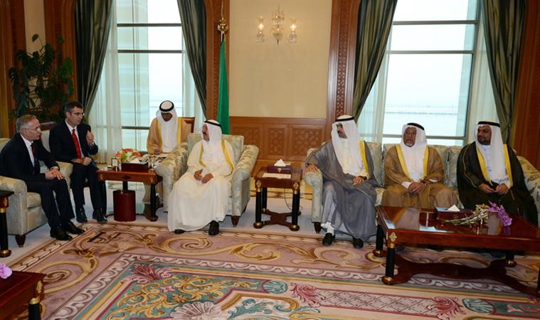 صاحب السمو الامير مستقبلا رئيس برلمان جمهورية كوسوفو ﻿