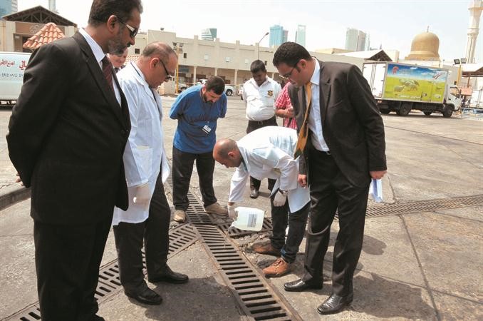 جانب من اجراء التجربة