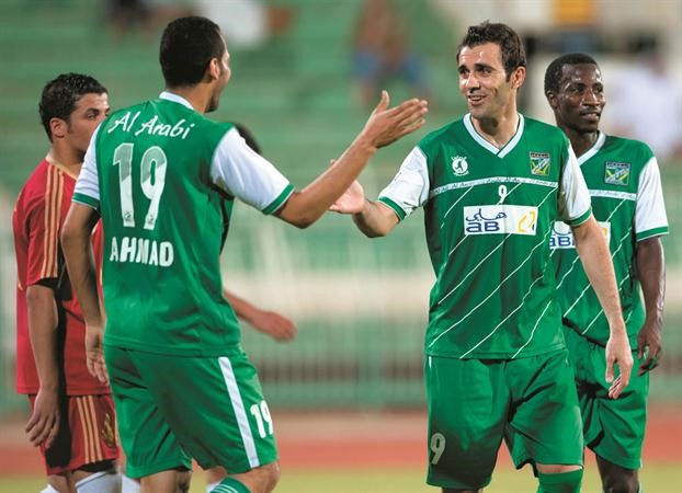 نجوم العربي يستعدون لمباراة اللقب امام اتحاد العاصمة﻿