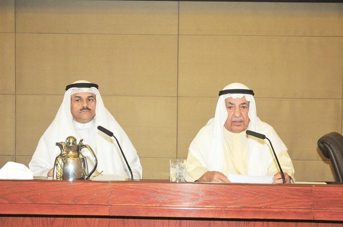 علي الغانم مترئسا عمومية غرفة التجارة 