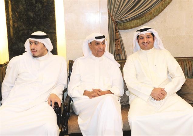 دبدر الشريعان وعلي البراك واحمد حمد الحمد
