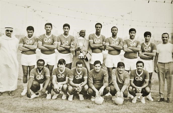 محمد الخضري مع فريق النادي العربي