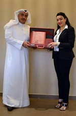 خالد الخباز وغدير الصقعبي﻿