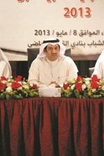 احمد الشحومي يؤكد على اهتمام النادي باللاعبين﻿