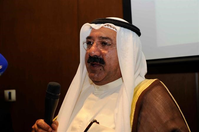 الشيخ ناصر صباح الاحمد ملقيا كلمته