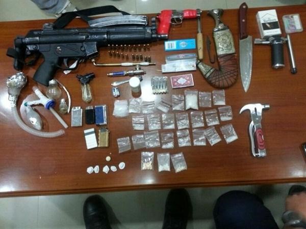 المضبوطات احيلت الى الادارة العامة لمكافحة المخدرات