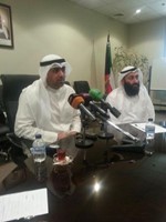 العيدي خلال المؤتمر الصحافي