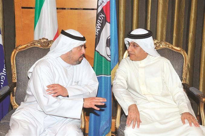 حديث مشترك بين الفهد وبن ابراهيم 