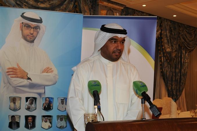 مبارك النجادة ملقيا كلمته