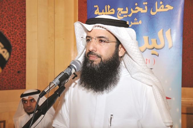 الداعية سعود المطيري متحدثا ﻿