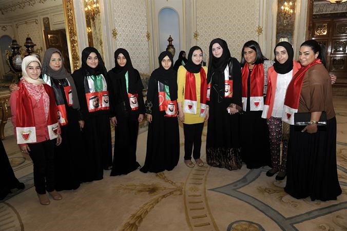 مجموعة من الوفود المشاركة