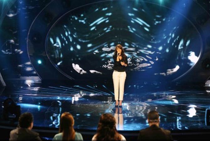 يسرا السعوفي في اغنية انا قلبي ليك ميال لفايزة احمد
