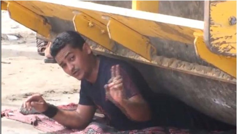 بالفيديو.. شاهد.. بطل القوة الخارقة في الوطن العربي!
