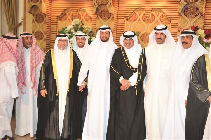 طايب سعد ومزعل النمران ومبارك الهيفي ومبارك الرشود وهذيل نافع يباركون
