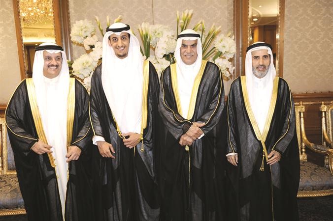 احمد السعدون يبارك هاني عبدالله
