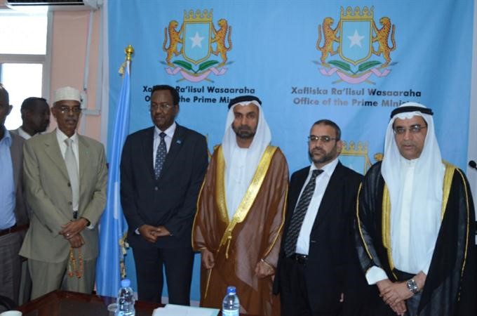 احمد المليفي واحمد الجروان خلال اللقاء