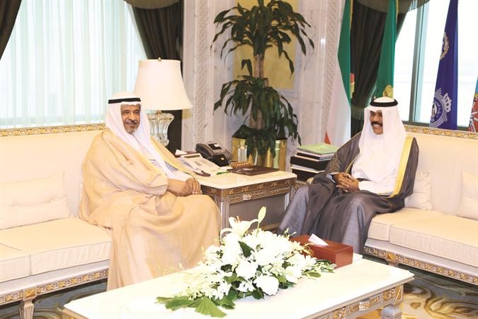 سمو ولي العهد مستقبلا احمد الكليب