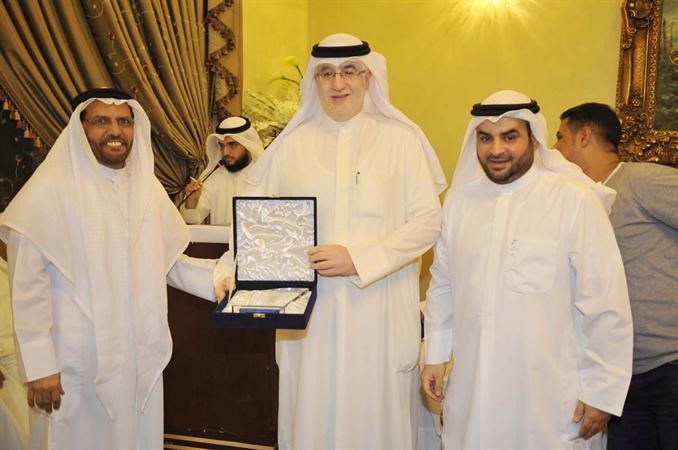 ومكرما الزميل جمال السويفان	سعود سالم﻿