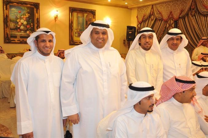 الزميل رشيد الفعم وديوسف الرشيدي والروائي عادل الرشيدي﻿
