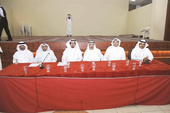 عبدالعزيز الشرثان وسعد الخنين ومحمد العرادة وعدد من المتحدثين