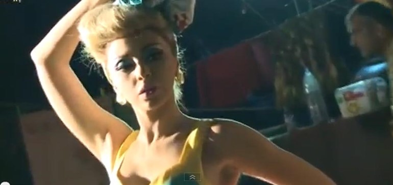 بالفيديو.. ميريام فارس تتحدى حبيبها بالرقص على سطح بيتها في برج حمود