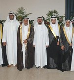 مخلد العازمي ومشبب الجلال يباركان
