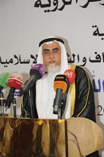 دعبدالمحسن الخرافي متحدثا عن المركز