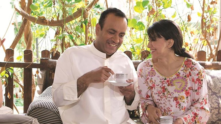  احمد العونان في مشهد من العمل ﻿