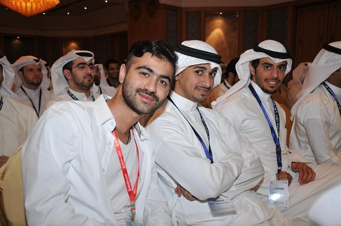 جانب من الطلبة المشاركين