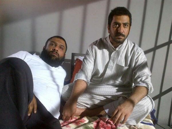 عبدالحميد الشرشني مع محمود بوشهري في السجن