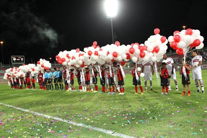 كرنڤال في الملعب بوجود الزمالك الكبير