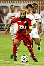 الشيباني قدم اخر عروضه في مشواره الكروي