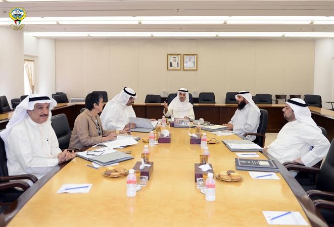 اجتماع مكتب المجلس برئاسة رئيس مجلس الامة علي الراشد