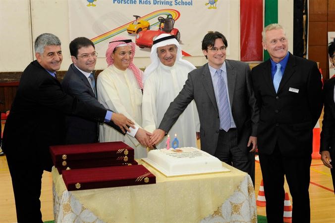 جانب من احتفالية بورشه هاني عبدالله