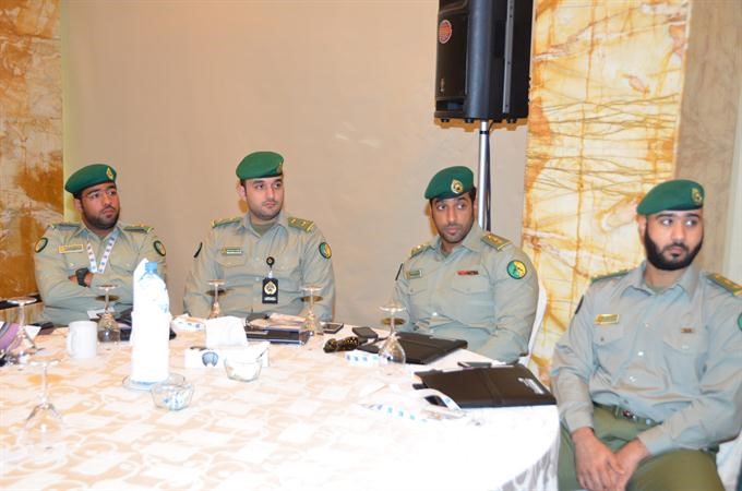 جانب من مشاركة الحرس﻿