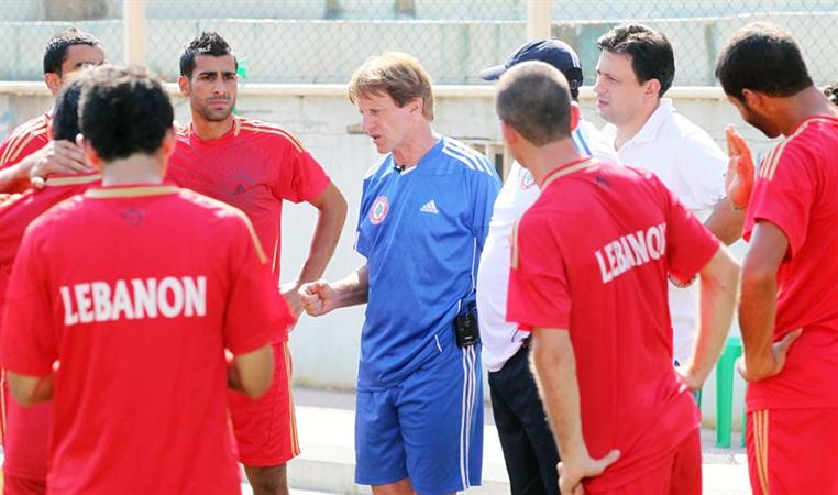 مدرب لبنان الالماني ثيو بوكير سيقود لبنان امام الازرق 